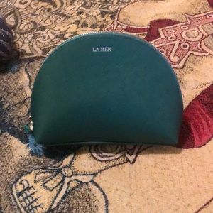La Mer Cosmetic Pouch.